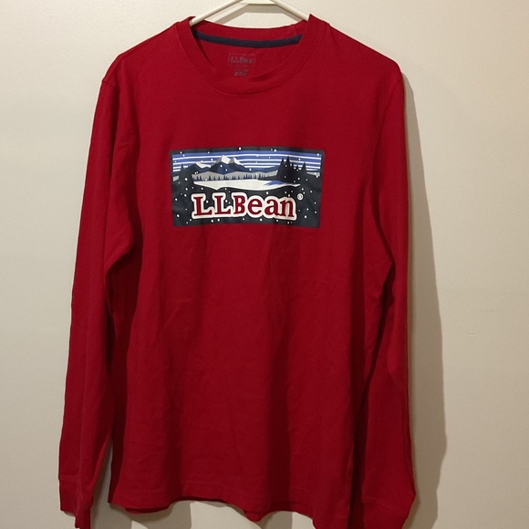 Men’s LL Bean Bundle , Zip Front Hoodie and Logo T Shirt - Picture 5 of 6